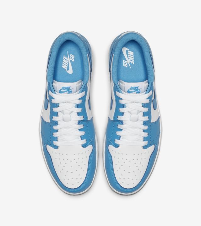 SB x Air Jordan I Low 'Dark Powder Blue' Release Date. Nike SNKRS