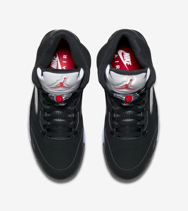 metallic fives jordans