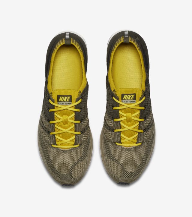 Nike Flyknit Trainer 'Cargo Khaki & Bright Citron' Release Date. Nike SNKRS