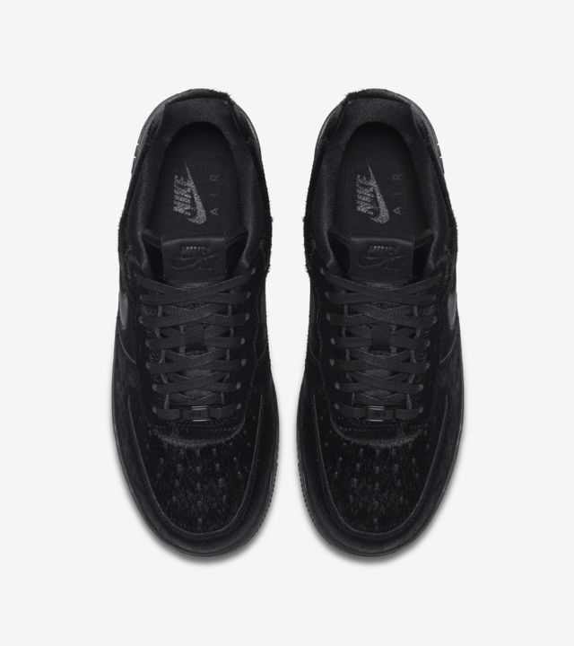 Women's Nike Air Force 1 Low 07 Premium 'Triple Black' 2016. Nike SNKRS US