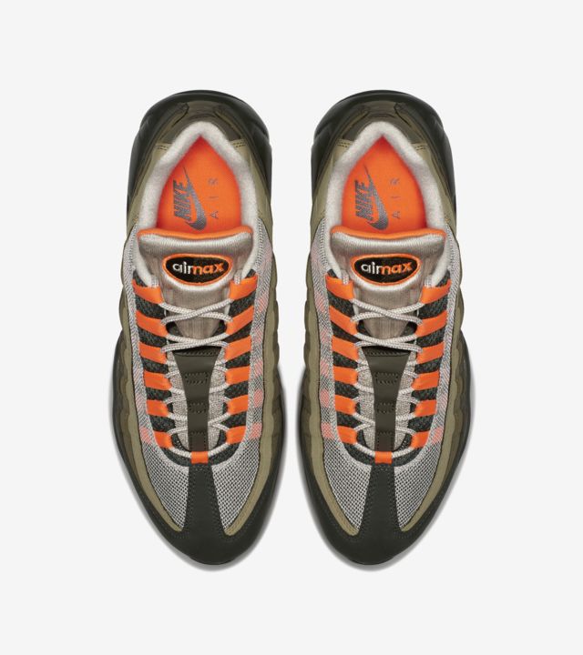 nike air max 95 og neutral olive total orange