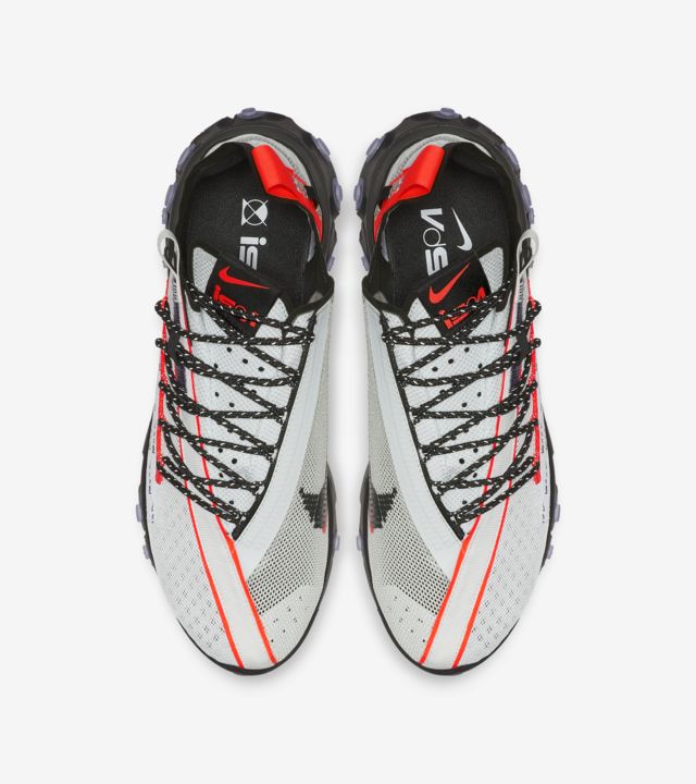 nike ispa react low ghost aqua