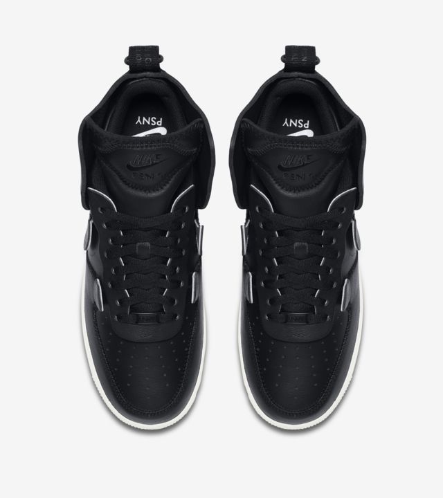 Nike Air Force 1 High PSNY 'Black' Release Date. Nike SNKRS