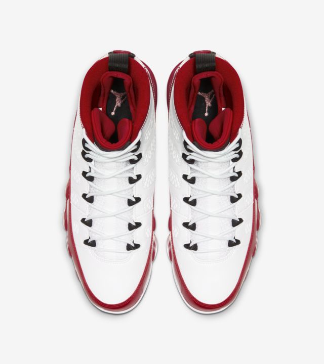 air jordan 9 white red