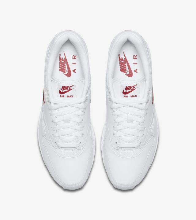 Air Max 1 Premium Jewel 'White & University Red' Release Date. Nike ...