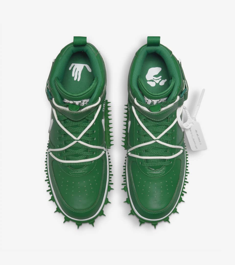 Timberland x off white on sale green