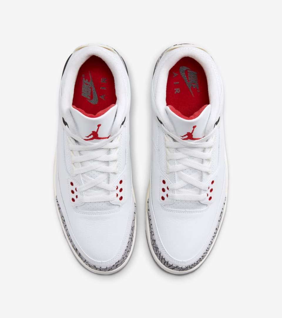 Fecha de lanzamiento de Air Jordan 3 "White Cement Reimagined" (DN3707-100). Nike SNKRS ES