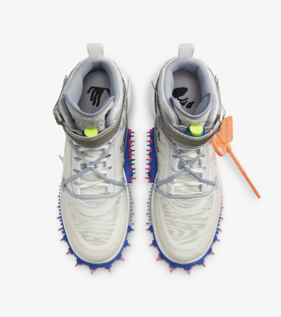 Off-White × Nike Air Force 1 Mid White スニーカー 靴 メンズ 割引価格