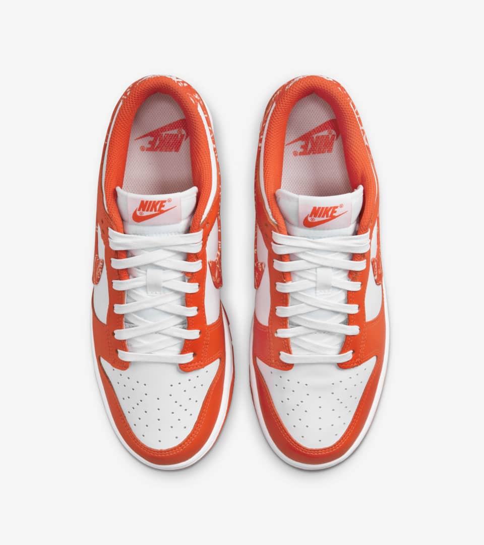 Women's Dunk Low 'Orange Paisley' (DH4401-103) Release Date. Nike SNKRS IN