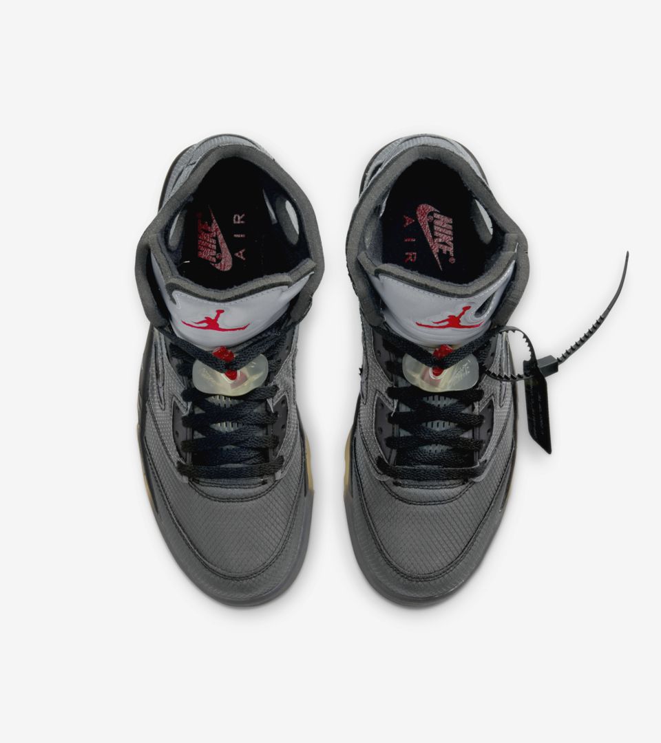 On board Ideal Madam エア ジョーダン 5 'The Virgil Abloh Chicago Collaborators' Collection' 発売日. Nike  SNKRS JP