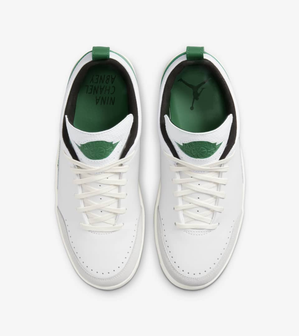 green, Chanel x Air Jordan