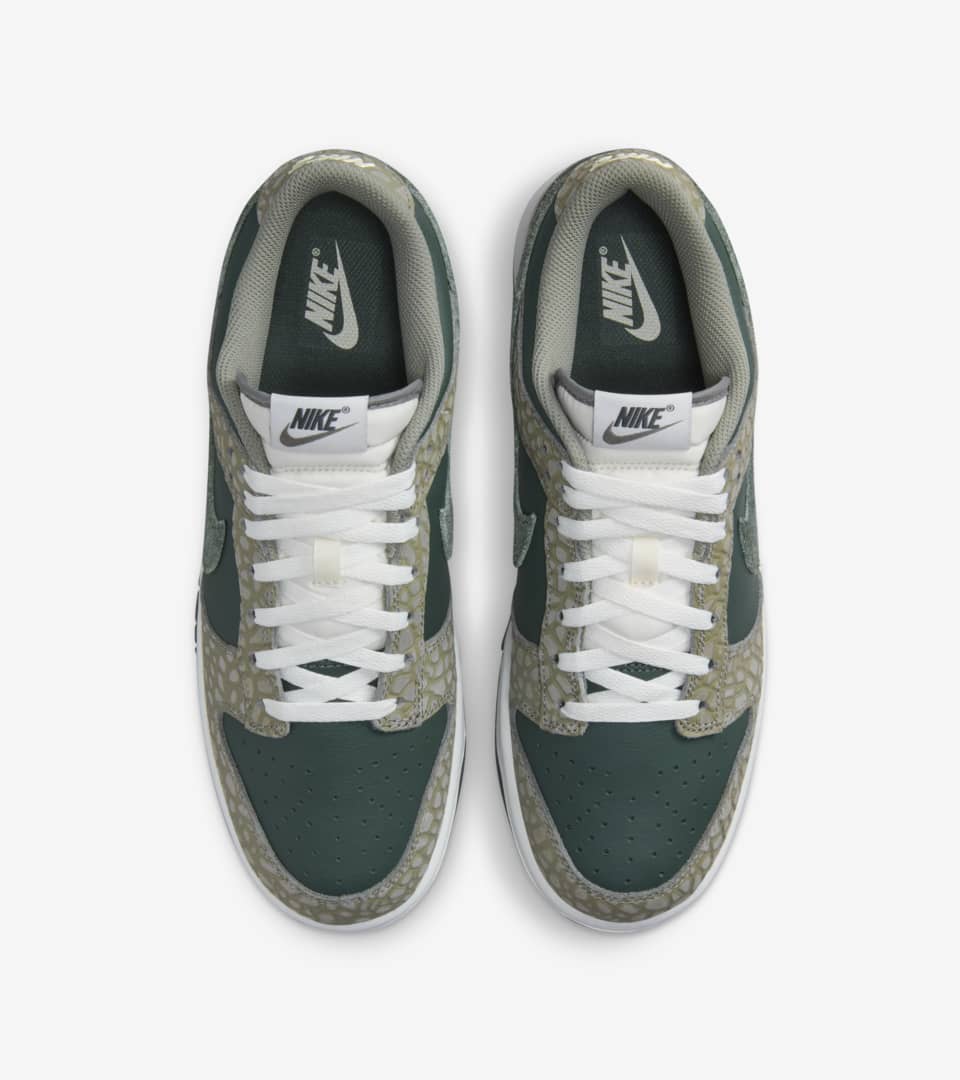Nike Dunk Low Vintage Green Dark Stucco靴
