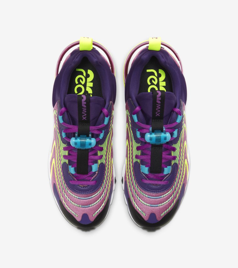 Women S Air Max 270 React Eng Eggplant White Release Date Nike Snkrs Id