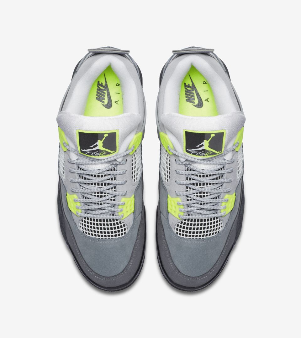 Air Jordan 4 ''95 Neon' Release Date. Nike SNKRS