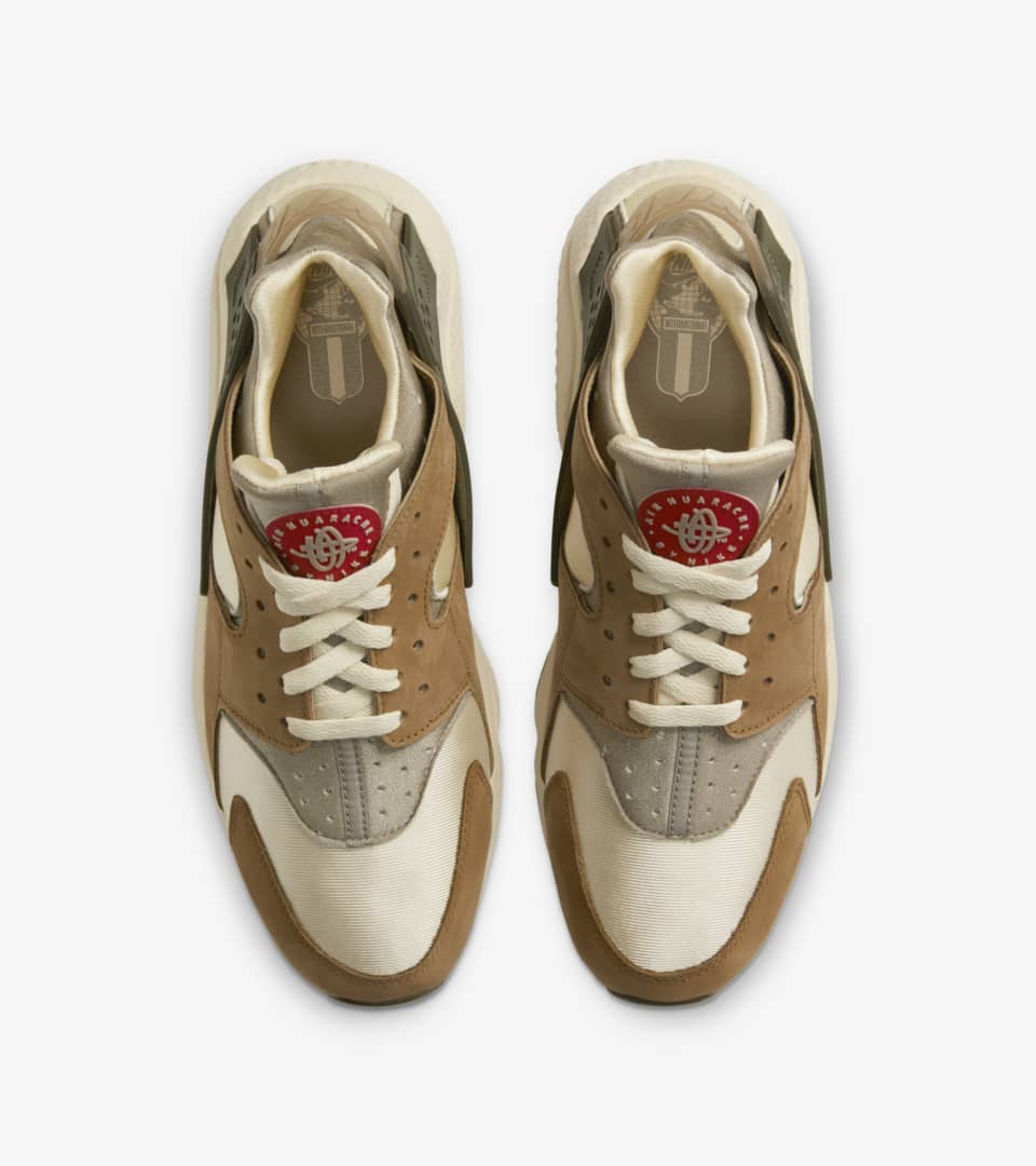 Lanseringsdato For Air Huarache For Stussy Desert Oak Nike Snkrs No