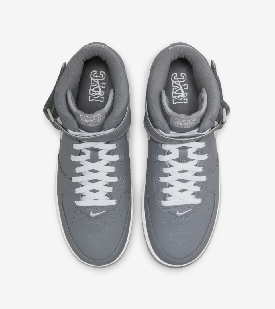 Air Force 1 中筒Jewel 'NYC Cool Grey' 發售日期. Nike SNKRS TW