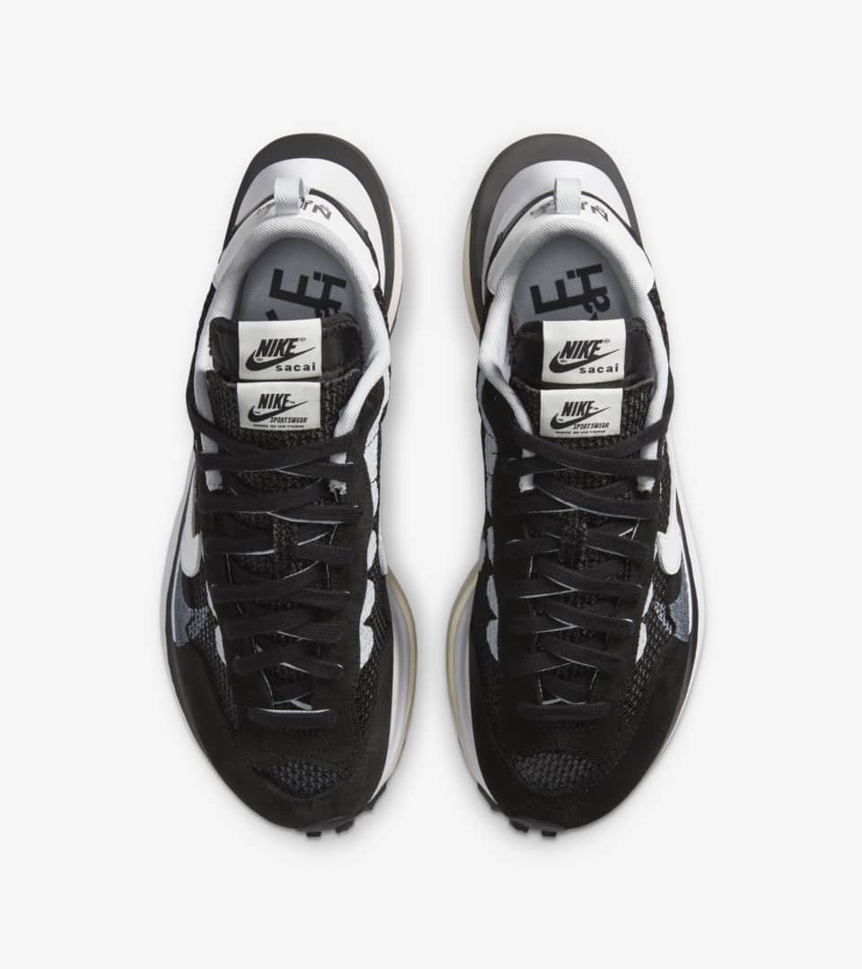 NIKE公式】ナイキ x sacai ヴェイパーワッフル 'Black and White' (NIKE VAPORWAFFLE / SACAI /  CV1363-001). Nike SNKRS JP