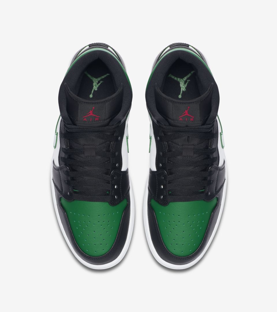 Air Jordan 1 Mid 'Pine Green' Release Date. Nike SNKRS ID
