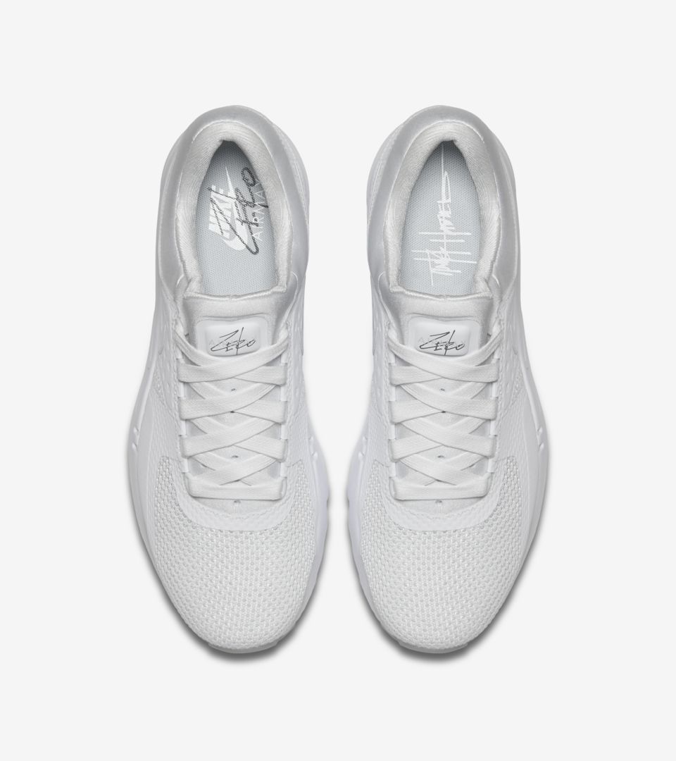 matriz Actual dolor de cabeza Nike Air Max Zero 'Triple White' Release Date. Nike SNKRS