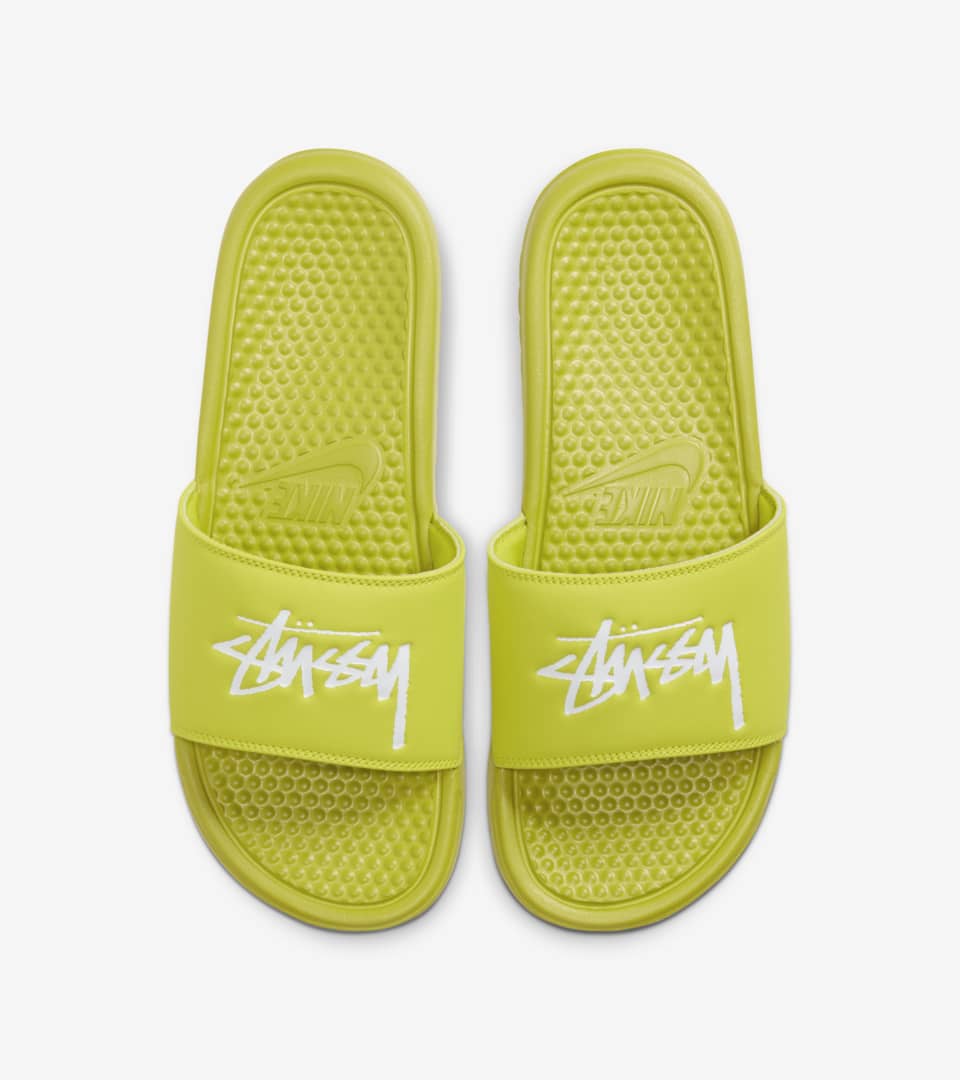 Nike公式 ベナッシ X ステューシー Bright Cactus Cw2787 300 Nike Benassi Stussy Nike Snkrs Jp