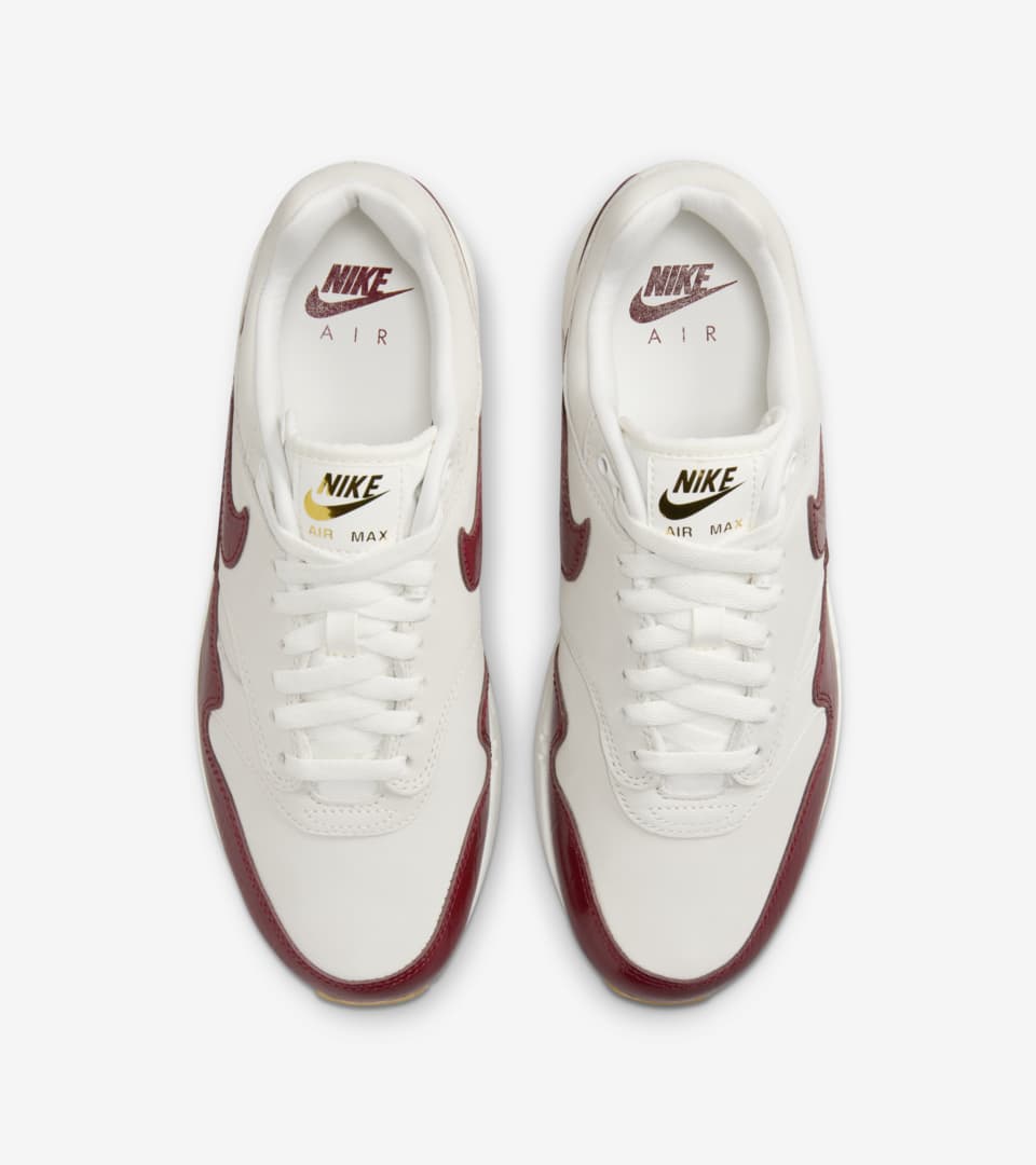 Women s Air Max 1 87 Sail and Team Red FJ3169 100 release