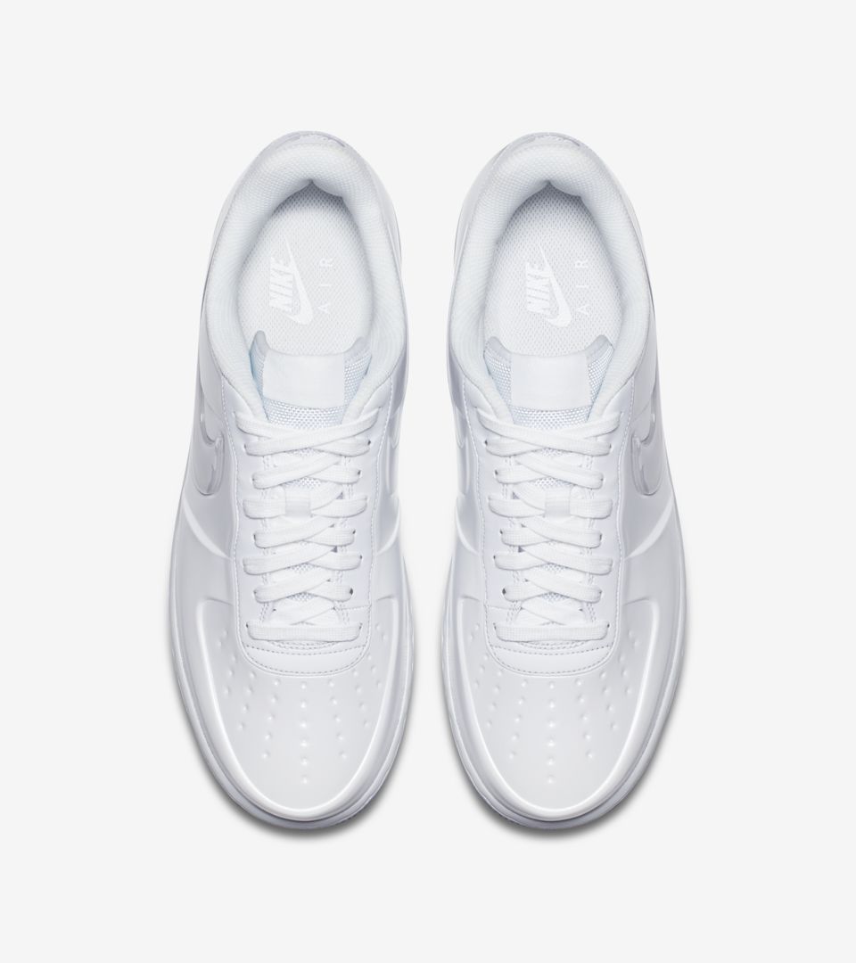 Nike Air Force 1 Foamposite Pro Cup 'Triple White' Release Date 