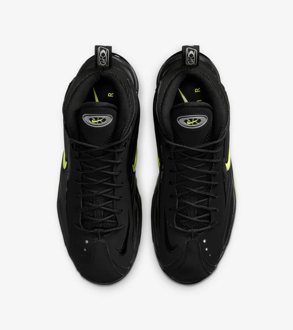 Air Total Max Uptempo Black Volt Release Date Nike Snkrs