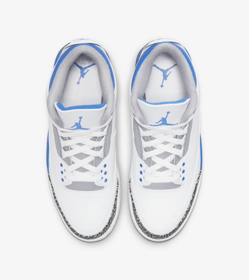 blue black jordan 3