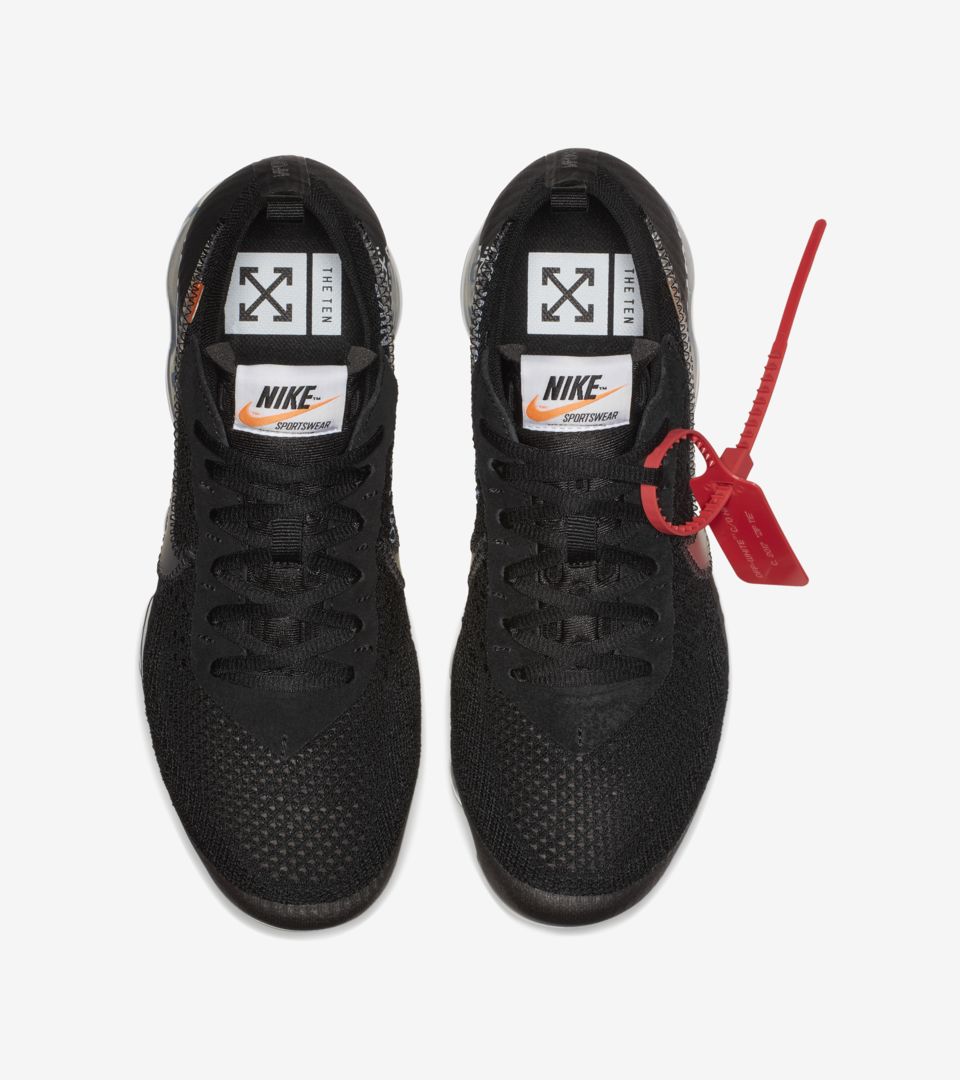 NIKE公式】ナイキ The Ten エア ヴェイパーマックス オフホワイト 'Black' (AA3831-002 / VaporMax off  white). Nike SNKRS JP