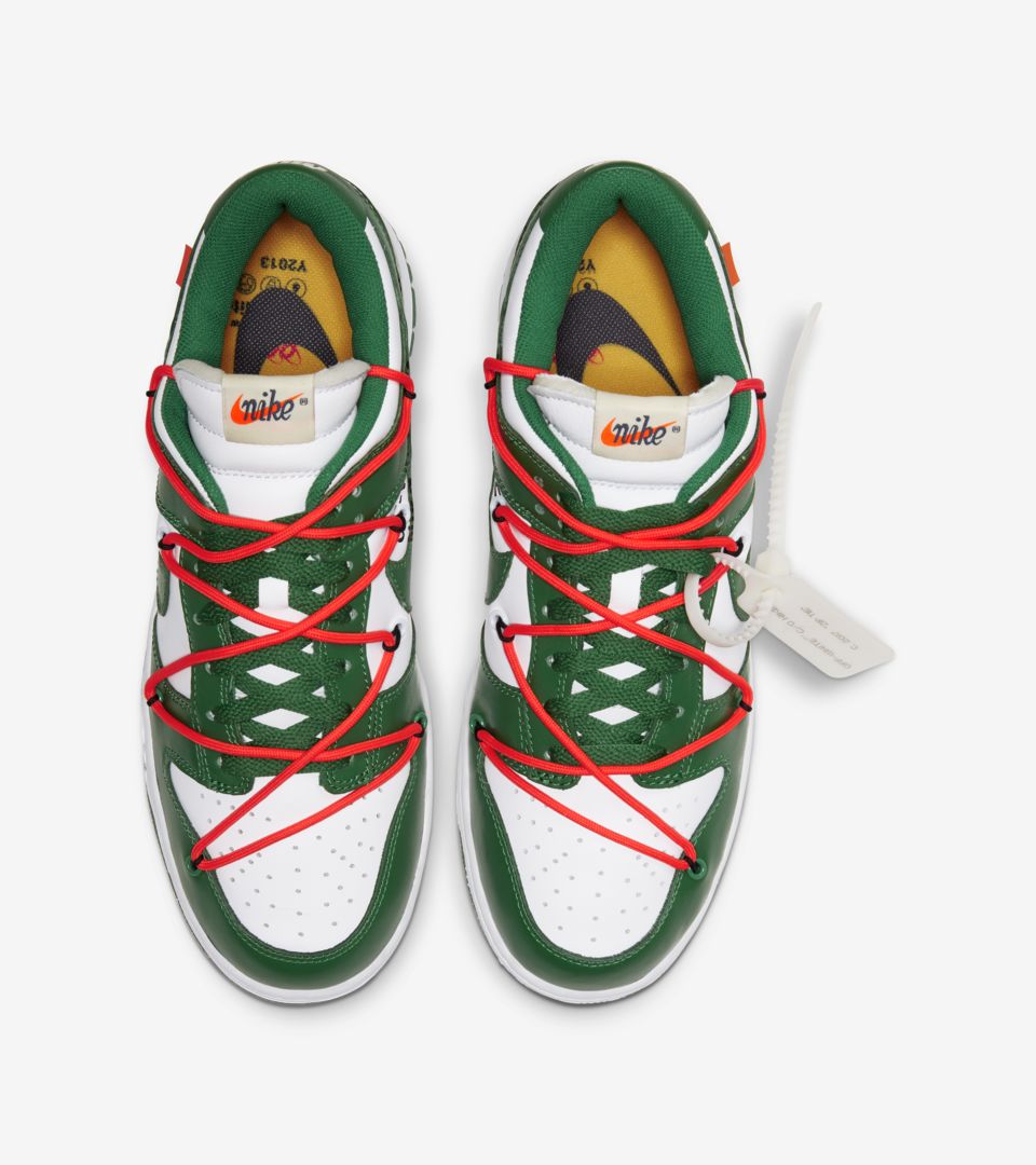 NIKE DUNK LOW OFF-WHITE PINE GREEN WHITE