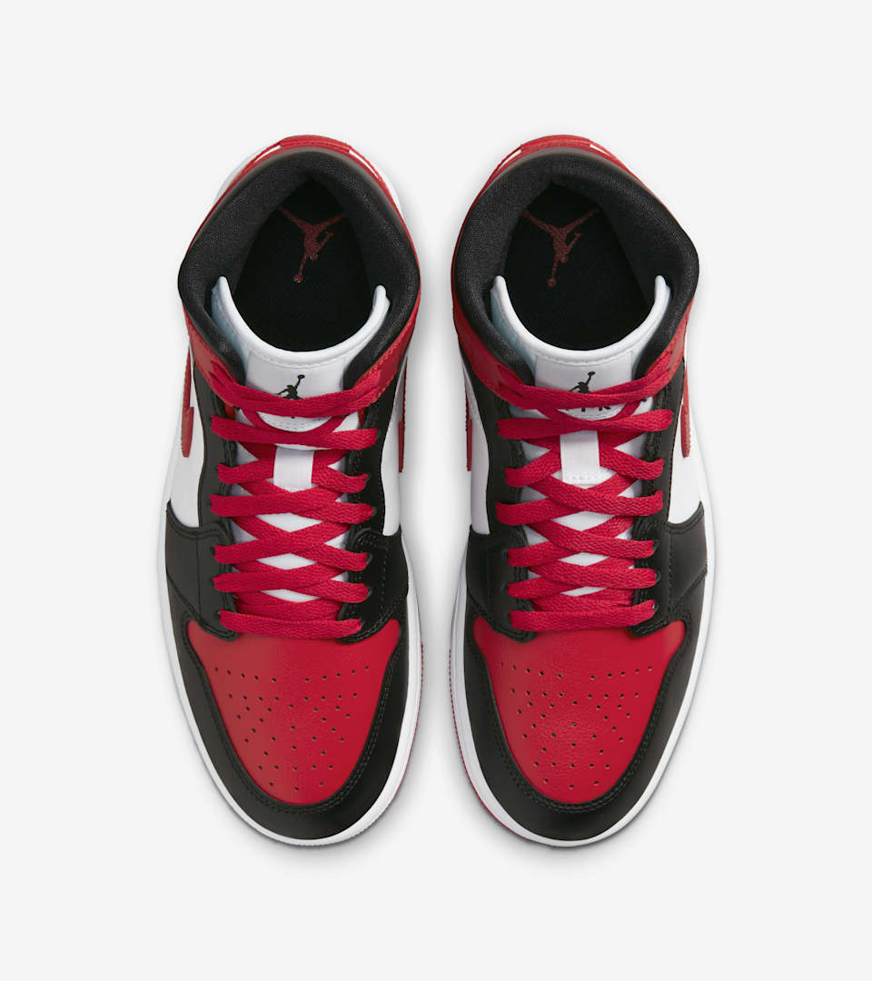 Women's Air Jordan 1 Mid 'Black and Gym Red' (BQ6472-079) Release Date. Nike  SNKRS KR
