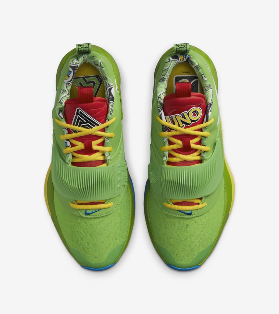 UNO x Nike Zoom Freak 3 Green and Yellow