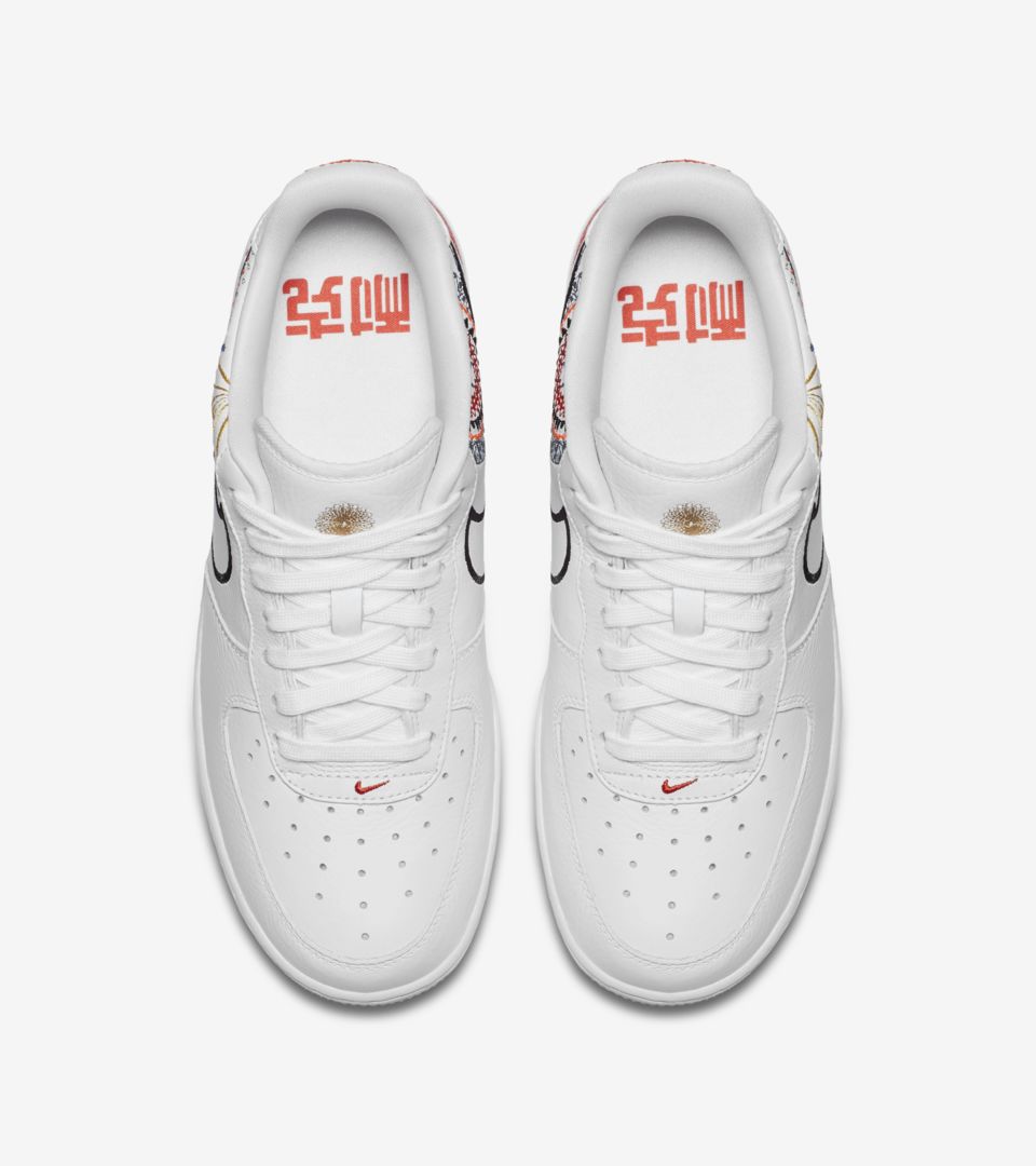 Fecha de lanzamiento de las Nike Air Force 1 LNY "White &amp; Habanero Red" para Nike