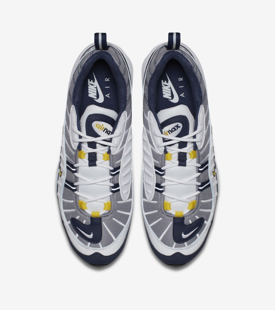 NIKE公式】ナイキ エア マックス 98 'Tour Yellow u0026amp; Midnight Navy' (640744-105 /  AM98). Nike SNKRS JP