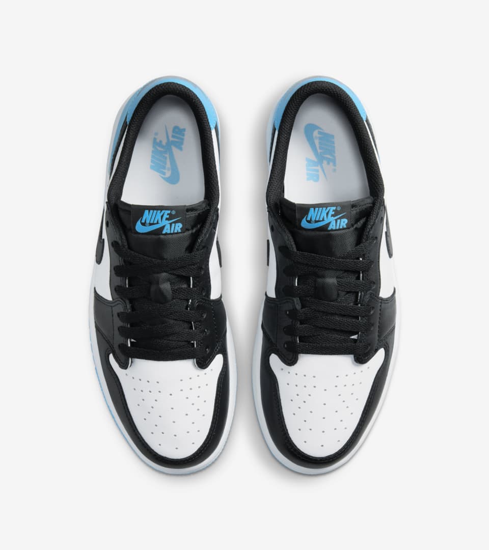 Fecha de de las Air Jordan 1 Low "Black and Dark Powder Blue" para mujer (CZ0775-104). Nike SNKRS ES