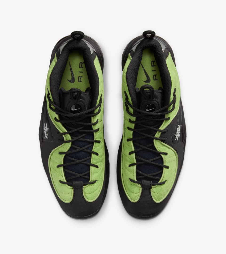 Air Penny 2 x St&uuml;ssy &#039;Vivid Green and Black&#039; (DX6933-300) Release 