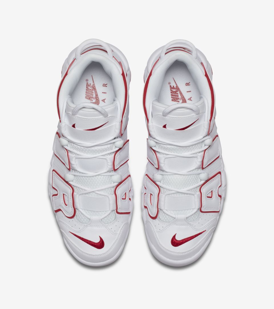 NIKE AIR MORE UPTEMPO  white /red 2021