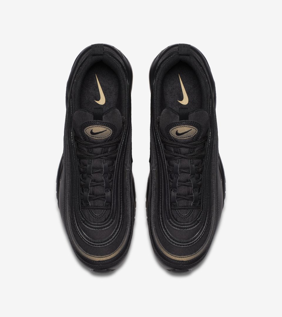 air max 97 black reflective gold