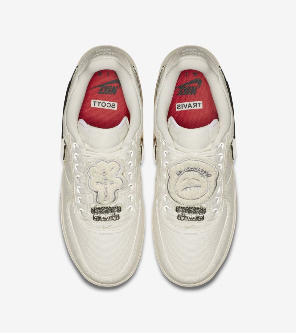 nike air force 1 low travis scott white removable swoosh