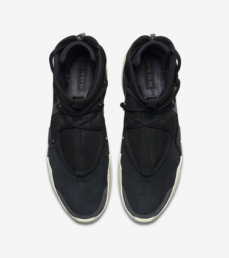 NIKE ナイキ ×FEAR OF GOD AIR FEAR OF GOD 1 AR4237-001 エアフィアオブゴッド1 ブラック ハイカットスニーカー