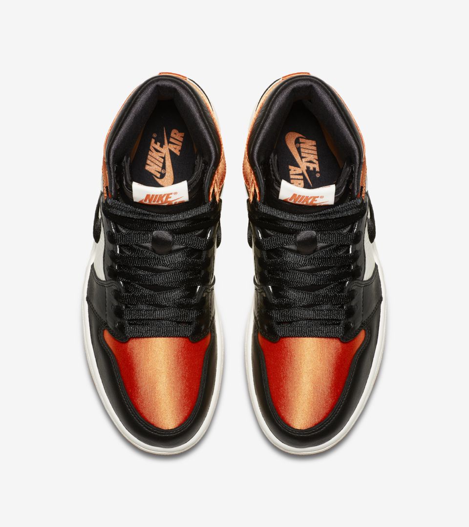 NIKE公式】レディース エア ジョーダン 1 'Satin Shattered Backboard ...