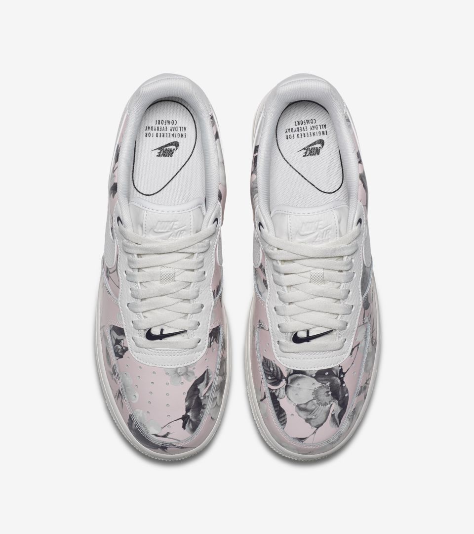 nike air force 1 floral white
