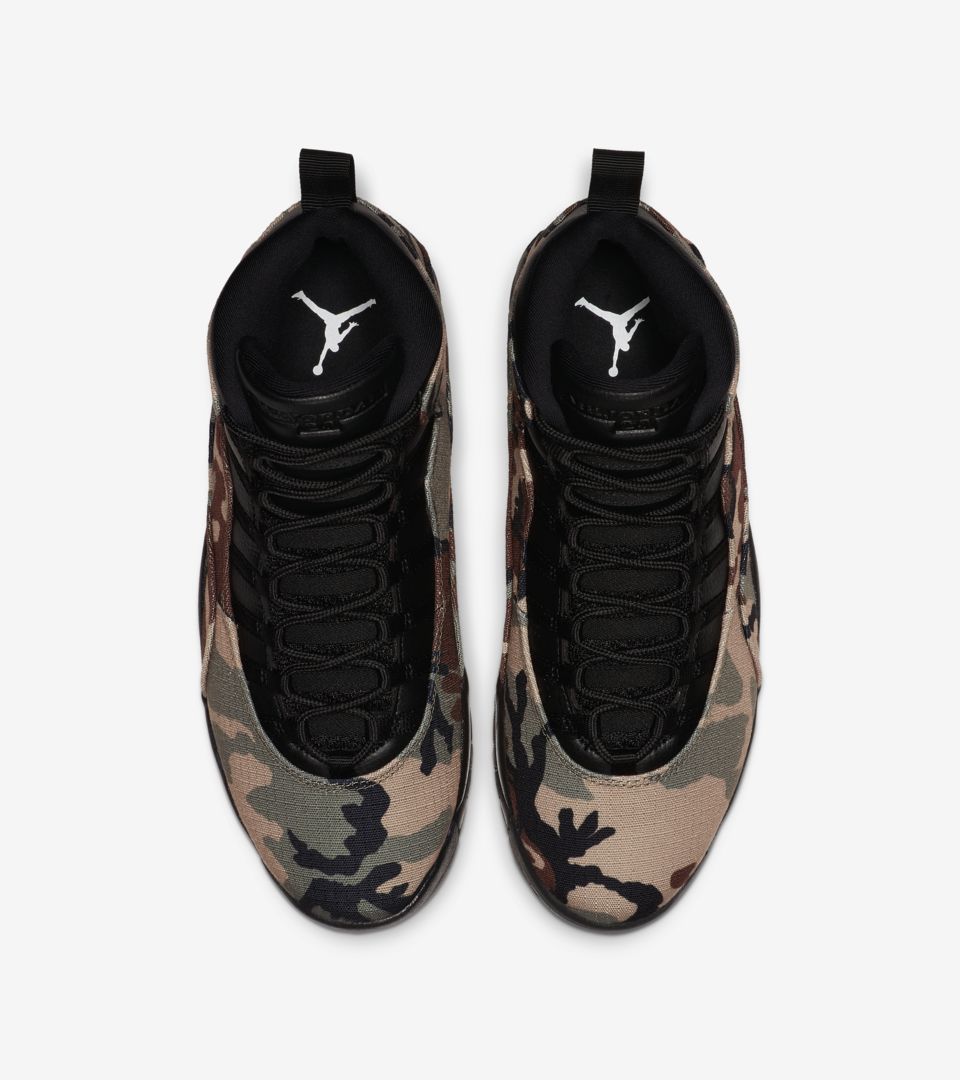 Air Jordan 10 'Woodland Camo' Release Date. Nike SNKRS