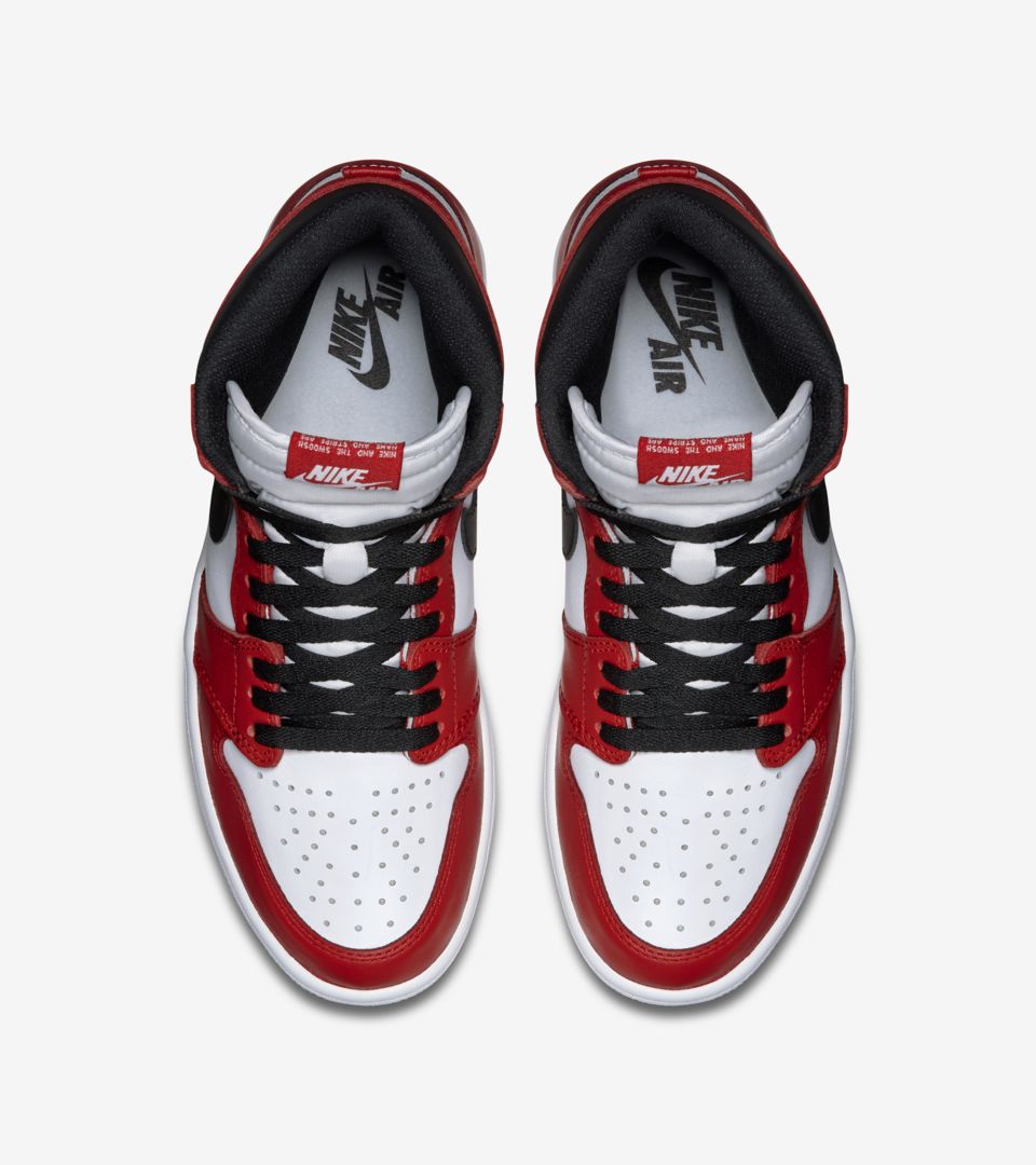Heel short tie Air Jordan 1 Retro 'Chicago' Release Date. Nike SNKRS