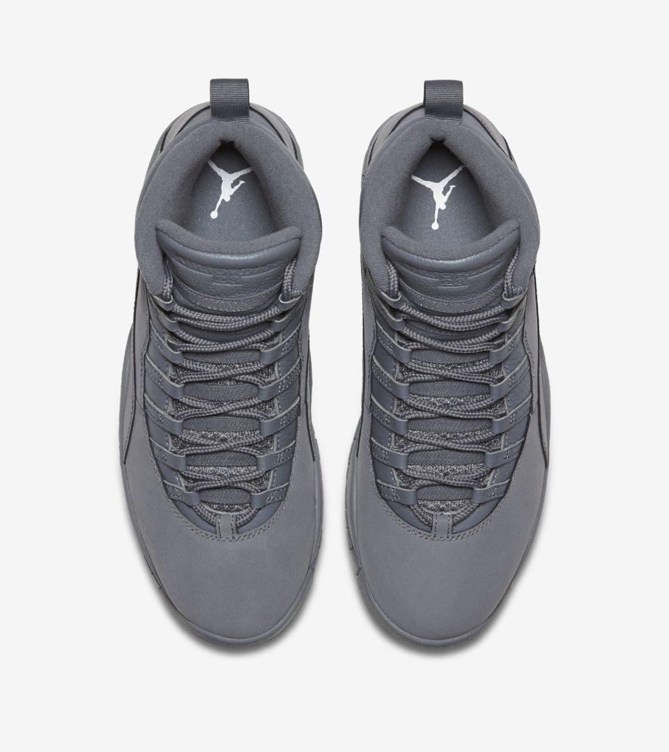 grey air jordan shoes