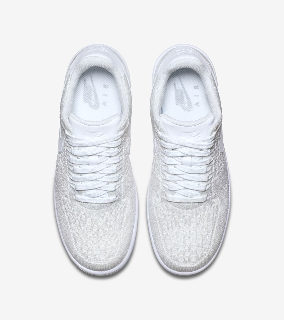 nike air force 1 flyknit high white