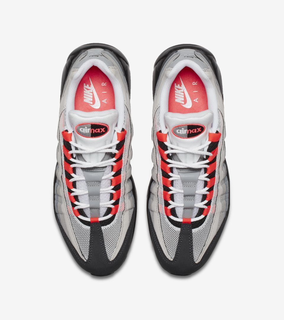 NIKE公式】ナイキ エア マックス 95 'White u0026 Neutral Grey u0026 Solar Red' (609048-106 /  AM95). Nike SNKRS JP