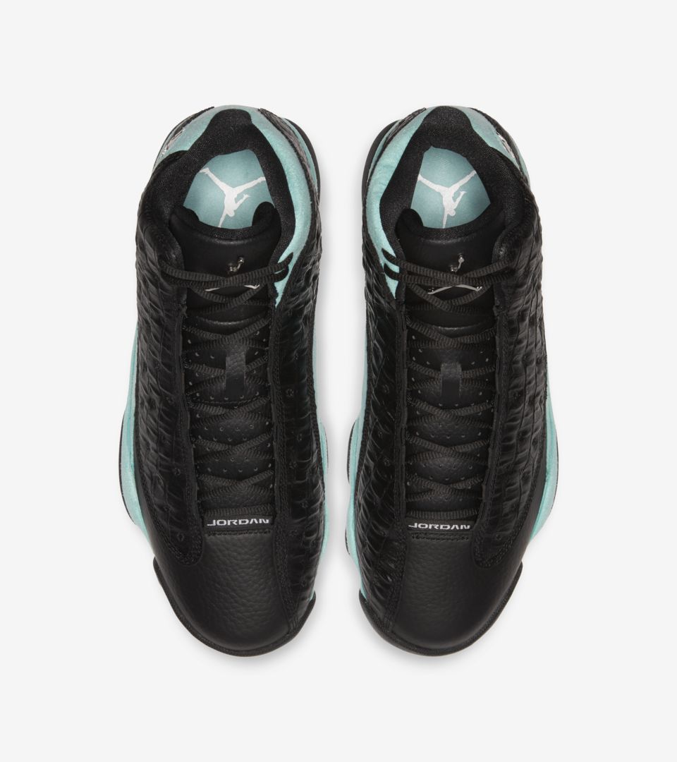 black and green jordan 13 release date