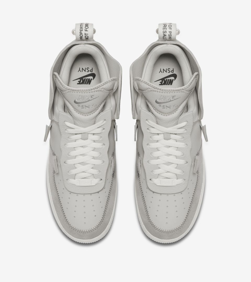 Red de comunicacion Coordinar codo Nike Air Force 1 High PSNY 'Light Bone' Release Date. Nike SNKRS