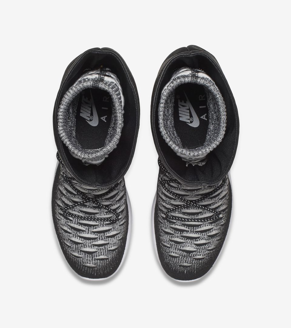 Nike Roshe Two Flyknit Black Black White (Women's)